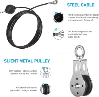 Fitness Lat Pulley Systeem