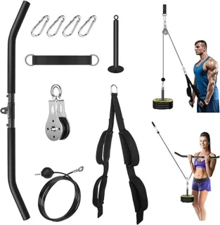 Fitness lat pulley systeem