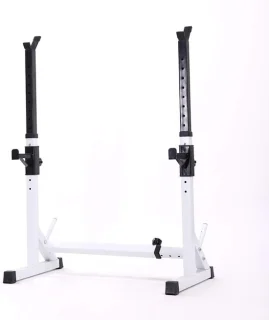 Fitness rek krachtstation, 109x57x138 cm, zwart