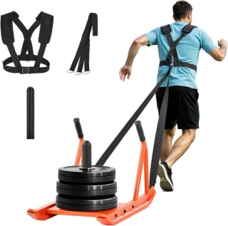Fitness Sledge - 74,5 x 47,5 cm - Oranje