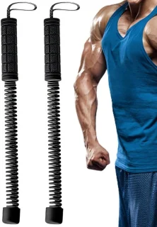 Fitness touw krachtstaf zwart