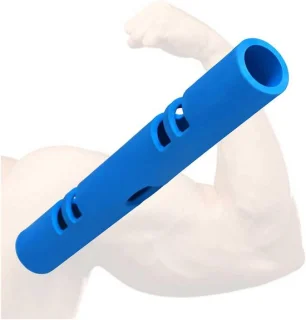 Fitness trainingsbuis 8 kg zwart