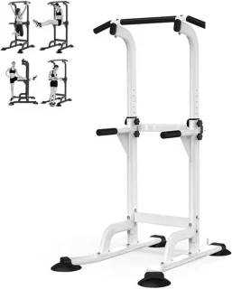 Fitnessrek krachtstation wit
