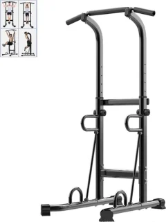 Fitnessrek krachtstation zwart