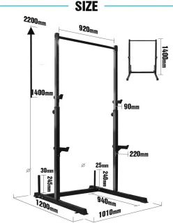 Fitnesstrainer, zwart
