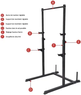 Fitnesstrainer, zwart
