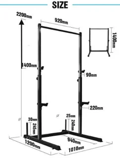 Fitnesstrainer, zwart