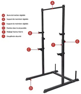 Fitnesstrainer, zwart