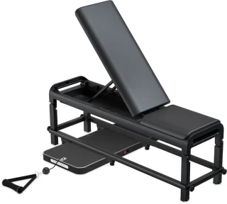 Flow Fitness DSG100i Krachtstation met Perform Fitnessbank