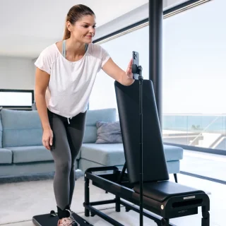 Flow Fitness DSG100i Krachtstation met Perform Fitnessbank