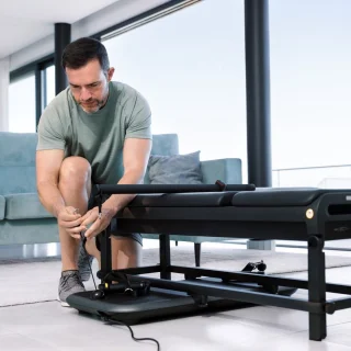 Flow Fitness DSG200i Krachtstation met Perform Fitnessbank