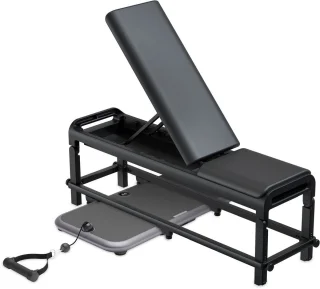 Flow Fitness DSG200i Krachtstation met Perform Fitnessbank