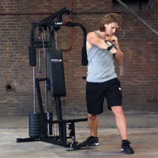 Focus Fitness Home Gym Unit 2 Zwart