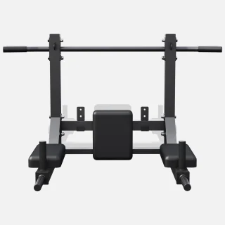 Gorilla Sports Ab Dip Pro Krachtstation Wandmontage Zwart