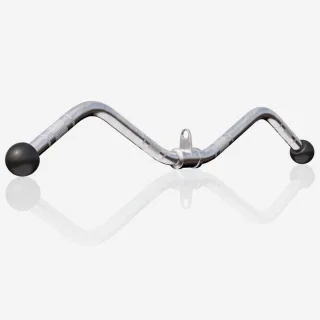 Gorilla Sports Curlgreep 75 cm Chroom