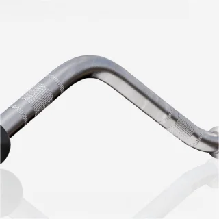 Gorilla Sports Curlgreep 75 cm Chroom
