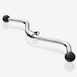 Gorilla Sports Curlgreep 75 cm Chroom