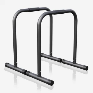 Gorilla Sports Dip Bars Parallettes Push Up Stand Zwart