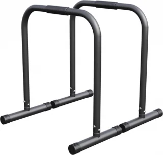 Gorilla Sports Dip Bars Parallettes Push Up Stand Zwart