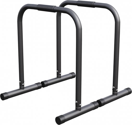 Gorilla Sports Dip Bars Parallettes Push Up Stand Zwart review