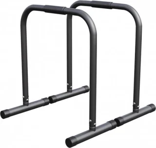 Gorilla Sports Dip Bars Parallettes Push Up Stand Zwart
