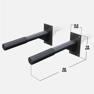 Gorilla Sports Dipsteunen Wandmontage Dip Station