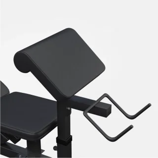 Gorilla Sports Fitnessbank Lat Pulley Zwart