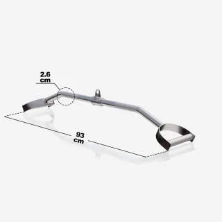 Gorilla Sports Gebogen Lattrekstang Pulldown Bar