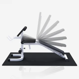 Gorilla Sports Halterbank met 100 kg Halterset
