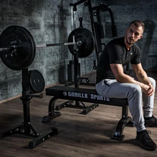 Gorilla Sports Haltersteunen Verstelbaar