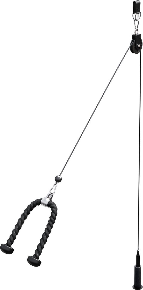 De Gorilla Sports Kabeltrekstation Cable Pulley in één oogopslag