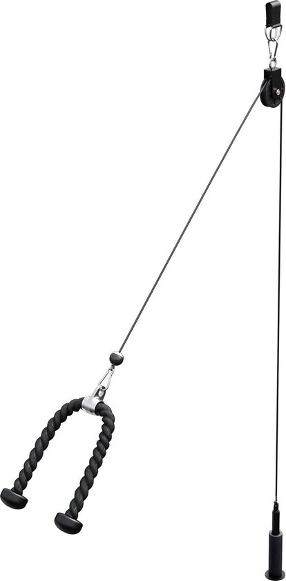 Compact kabeltrekstation voor veelzijdige homegym-training