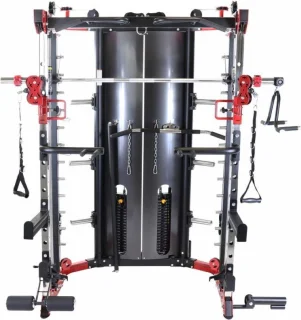 Gorilla Sports Krachtstation met 60 kg gewichten