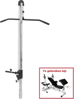Gorilla Sports Lat Pulley Attachment voor Halterbank 173 cm