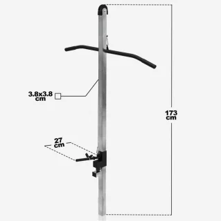 Gorilla Sports Lat Pulley Attachment voor Halterbank 173 cm