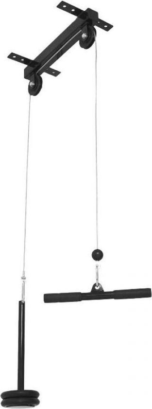 Gorilla Sports Lat Pulley Dakmontage 150 kg review