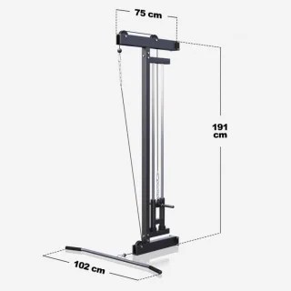 Gorilla Sports Lat Pulley Lat station wandmontage