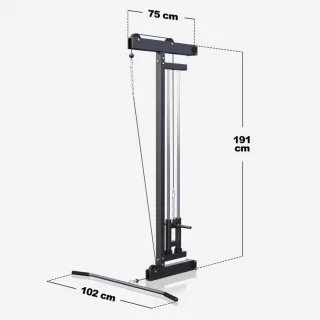 Gorilla Sports Lat Pulley Lat station wandmontage