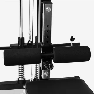 Gorilla Sports Lat Pulley Machine Verstelbaar Krachtstation Zwart