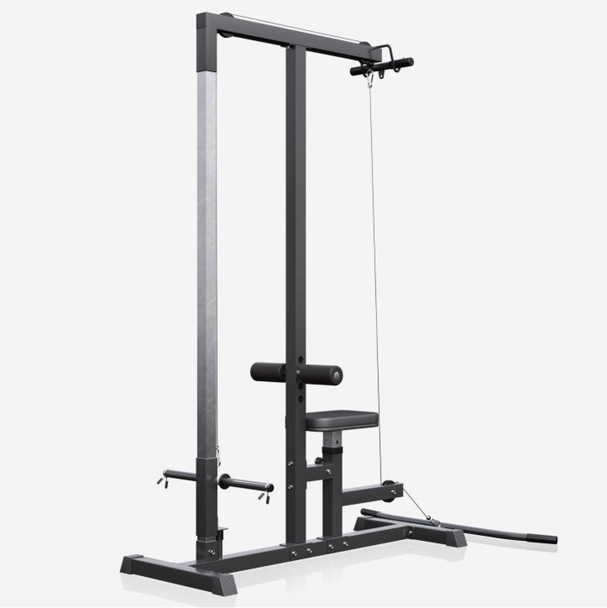 Wat vinden we goed aan de Gorilla Sports Lat Pulley Station Zwart