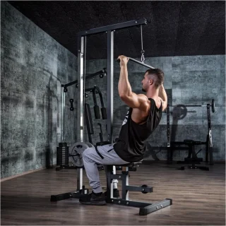 Gorilla Sports Lat Pulley Station Zwart
