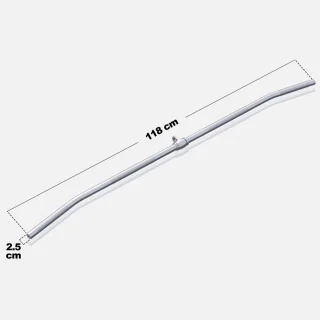 Gorilla Sports Lattrekstang 118 cm