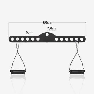 Gorilla Sports Lattrekstang 60 cm Verstelbaar