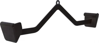 Gorilla Sports Lattrekstang Zwart Rubber