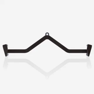 Gorilla Sports Lattrekstang Zwart Rubber