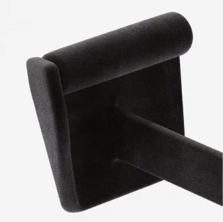 Gorilla Sports Lattrekstang Zwart Rubber