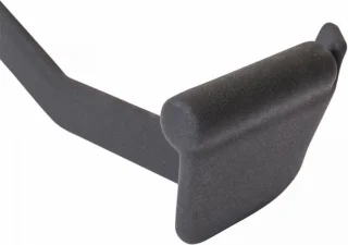 Gorilla Sports Lattrekstang Zwart Rubber