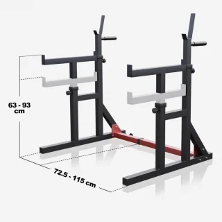Gorilla Sports Multi Squat Rack