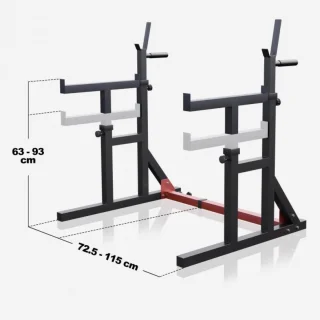 Gorilla Sports Multi Squat Rack