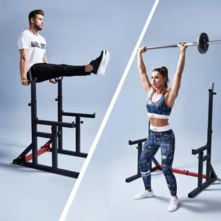 Gorilla Sports Multi Squat Rack